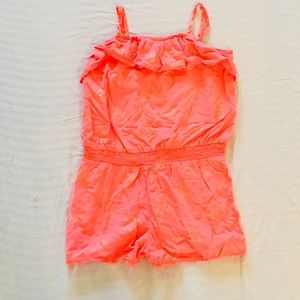 Super cute flamingo romper.